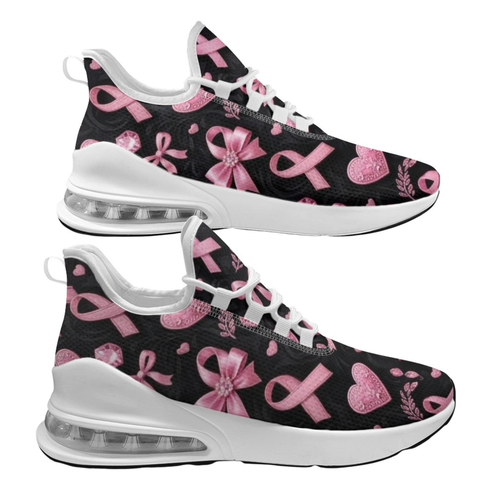 PENSTROLL Breast Cancer Print  - Women Shoes Tennis 评论和价格