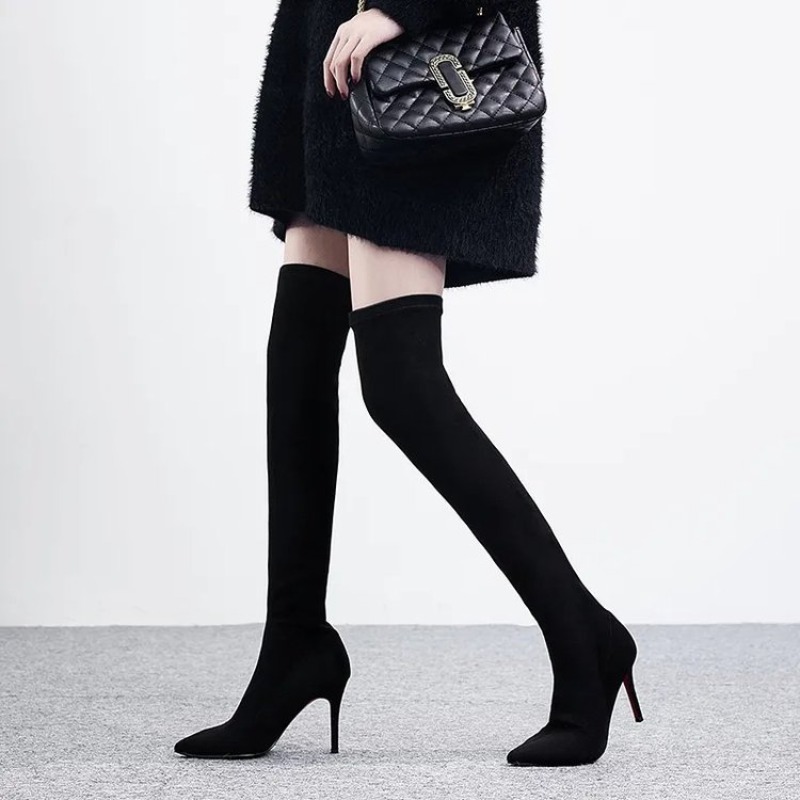 Sexy Women Thigh High Over The - Sock Boot Women 评论和价格