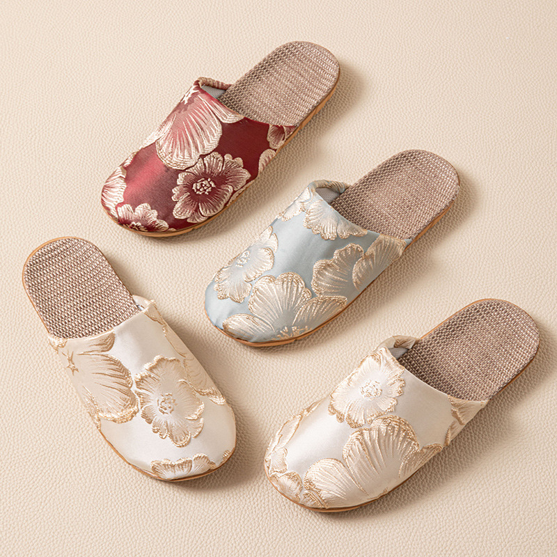 Silk Elegant Mule Slippers Wom - Mule Slip On 评论和价格