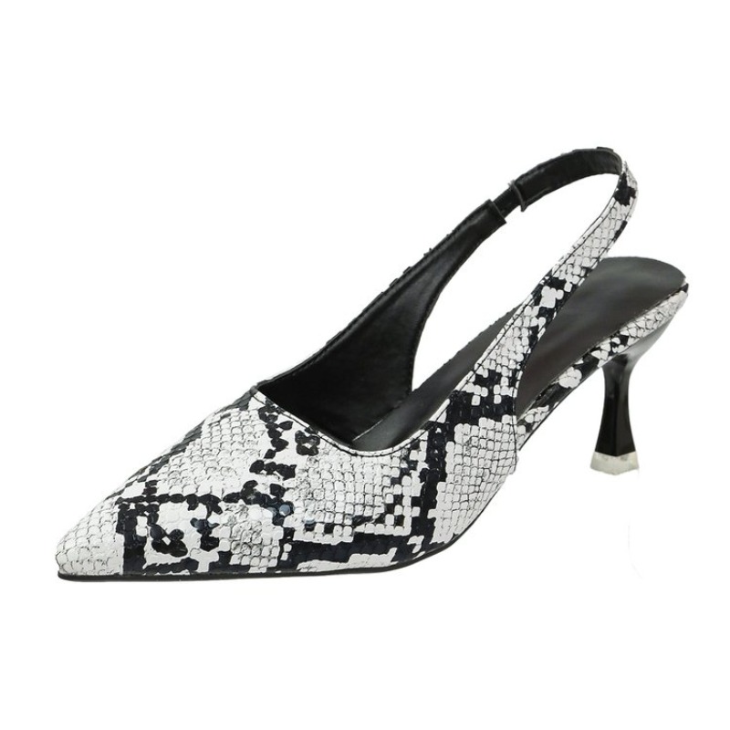 Slingback Snake Skin Pumps Sti - Women'S Shoes Quality 评论和价格