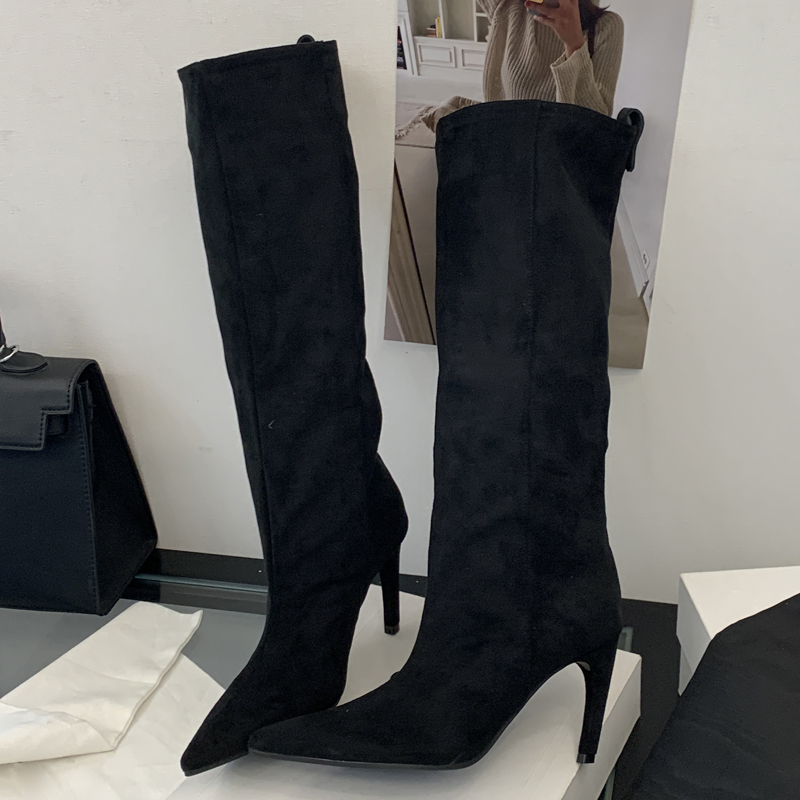 Eilyken Sexy Thin High Heels P - Knee High Boots Women 评论和价格