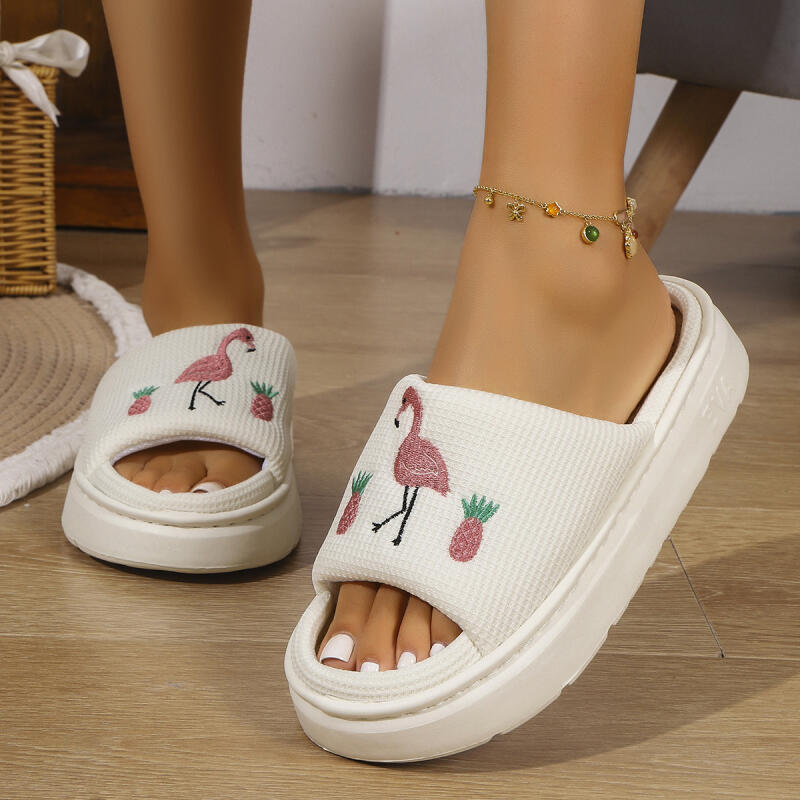 Flamingo Platform Women's Slip - Mule Slip On 评论和价格